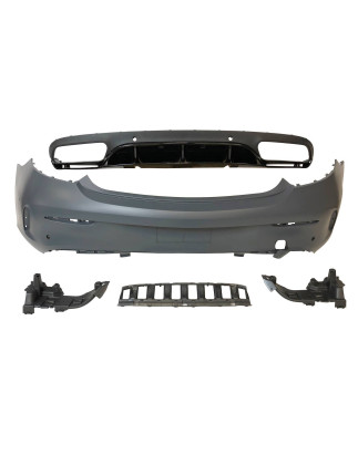 Paraurti Posteriori Mercedes W205 Coupe 2014-2020 Look C63 (Cod. E-TCM01540236)