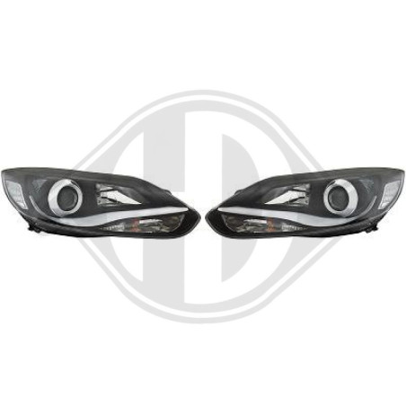SET FARI ANTERIORI Ford Focus IV Berl./Station wagon (CB8) 10-14 (Cod. D-1418685)