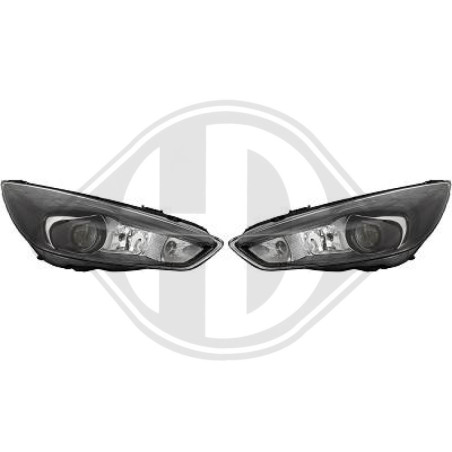SET FARI ANTERIORI Ford Focus V Berl./Station wagon (CB8) 14-18 (Cod. D-1419485)