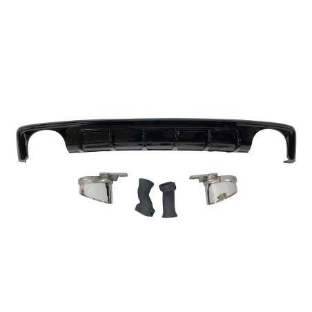 Diffusore Posteriore Audi A6 / A6 Avant C8 19-21 Look RS6 (Cod. E-TCA0264)