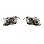 Terminali Di Uscita Di Scarico Ford Mustang GT500 D'Argento (Cod. E-SIL0131)