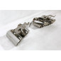 Terminali Di Uscita Di Scarico Ford Mustang GT500 D'Argento (Cod. E-SIL0131)