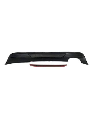 Diffusore Posteriore BMW E82 / E88 07-11  1 Uscite doppio Look M-Tech (Cod. E-TCB8295)