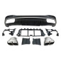Diffusore Posteriore Mercedes W167 GLE 2020 Terminali (Cod. E-TCM0295)