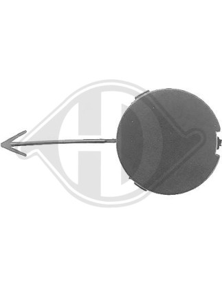 Coperchio gancio traino posteriore Ford Transit Connect 13- (Cod. D-1455658)
