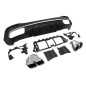 Diffusore Posteriore Mercedes W167 GLE 2020 Terminali (Cod. E-TCM0295)
