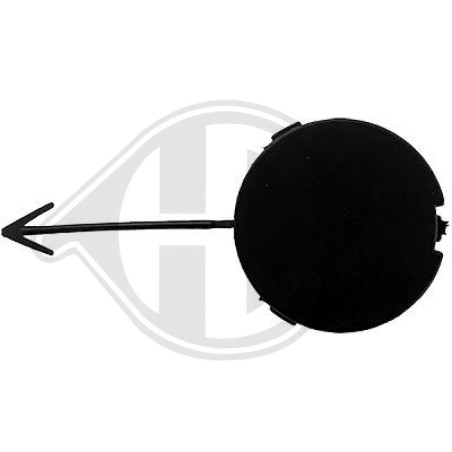 Coperchio gancio traino posteriore Ford Transit Connect 13- (Cod. D-1455859)
