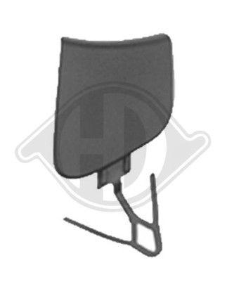 Coperchio gancio traino anteriore Ford Transit Connect 13- (Cod. D-1455863)
