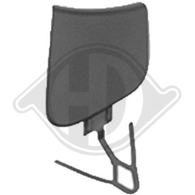 Coperchio gancio traino anteriore Ford Transit Connect 13- (Cod. D-1455863)