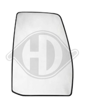 Vetro specchio Specchio esterno Ford Transit Tourneo Custom 12-18 (Cod. D-1456028)