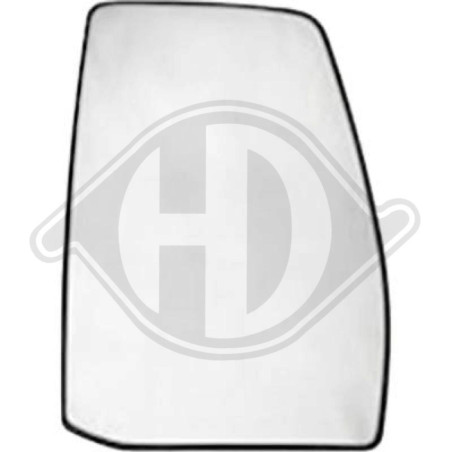 Vetro specchio Specchio esterno Ford Transit Tourneo Custom 12-18 (Cod. D-1456028)