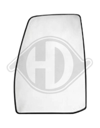 Vetro specchio Specchio esterno Ford Transit Tourneo Custom 12-18 (Cod. D-1456029)