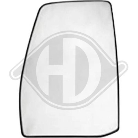 Vetro specchio Specchio esterno Ford Transit Tourneo Custom 12-18 (Cod. D-1456029)
