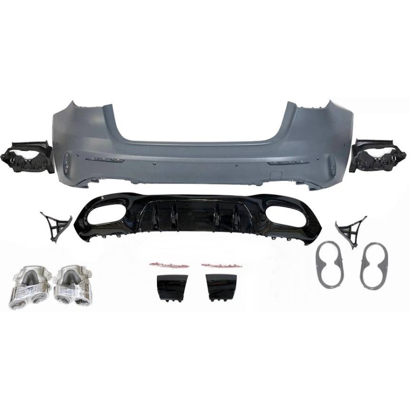 Paraurti Posteriore Mercedes W177 Look A45 (Cod. E-TCM02500248)