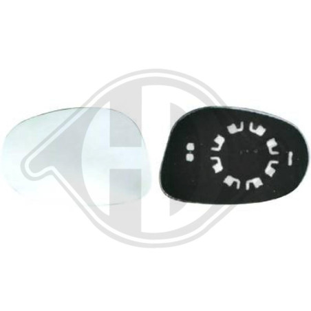 Vetro specchio Specchio esterno Ford Ka 08-16 (Cod. D-1461027)