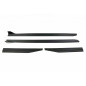 Minigonne Ford Mustang 2015-2020 Look GT500 Nero opaco (Cod. E-TCF6310)