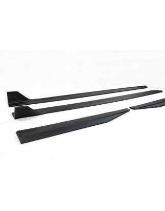 Minigonne Ford Mustang 2015-2020 Look GT500 Nero opaco (Cod. E-TCF6310)