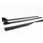 Minigonne Ford Mustang 2015-2020 Look GT500 Nero opaco (Cod. E-TCF6310)