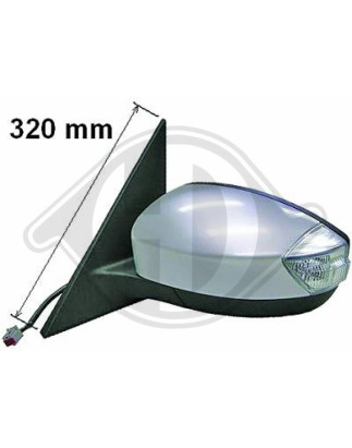 Specchio retrovisore esterno Ford S-Max 06-10 (Cod. D-1485224)