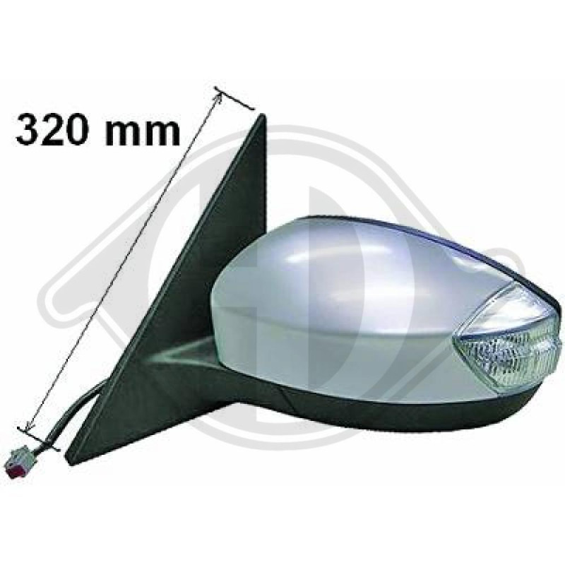 Specchio retrovisore esterno Ford S-Max 06-10 (Cod. D-1485225)