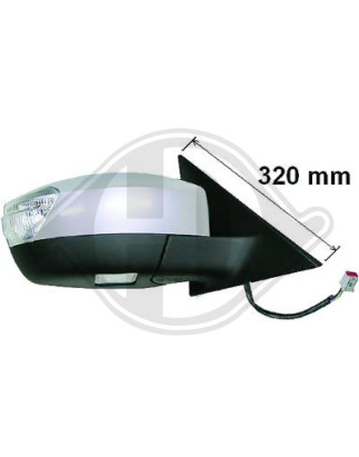Specchio retrovisore esterno Ford S-Max 06-10 (Cod. D-1485325)