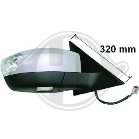 Specchio retrovisore esterno Ford S-Max 06-10 (Cod. D-1485325)