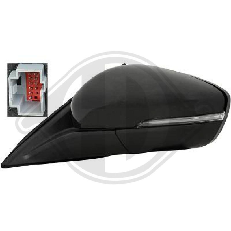 Specchio retrovisore esterno Ford Focus Berl./Station wagon 18- (Cod. D-1530029)