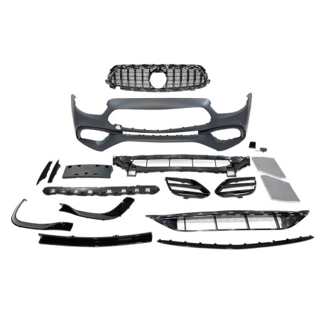 Paraurti Anteriore Mercedes W213 4p 2020+ / C238 2021 look AMG E63 (Cod. E-TCM02780320)