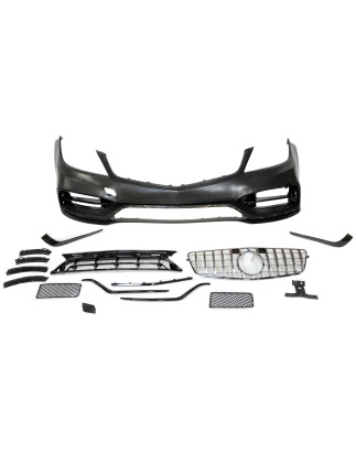 Paraurti Anteriore Mercedes W204 07-10 4P / Coupe / SW Look W205 C63 (Cod. E-TCM03040183)