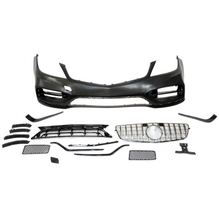 Paraurti Anteriore Mercedes W204 07-10 4P / Coupe / SW Look W205 C63 (Cod. E-TCM03040183)