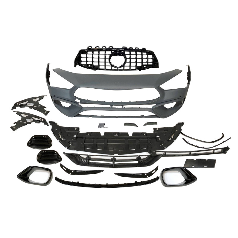 Paraurti Anteriore Mercedes W118 / C118 CLA Sedan/Shooting Brake Look A45 (Cod. E-TCM02650346)