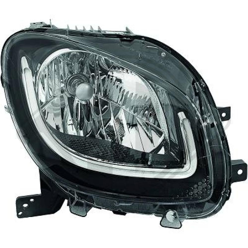 Faro anteriore sinistro Mercedes Smart For Two 14- (Cod. D-1607083)