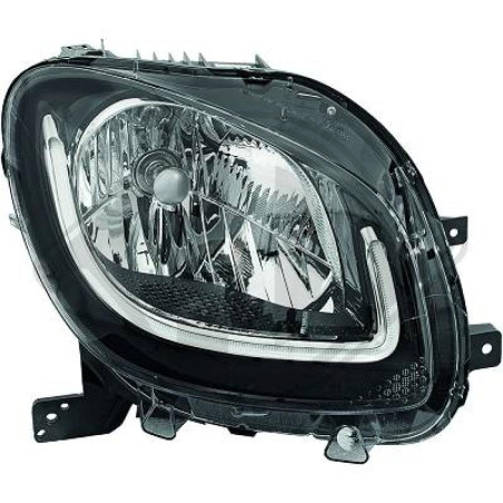 Faro anteriore sinistro Mercedes Smart For Two 14- (Cod. D-1607083)
