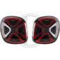 Kit fanalino posteriore Mercedes Smart Coupe/Cabrio For Two 14- (Cod. D-1607295)