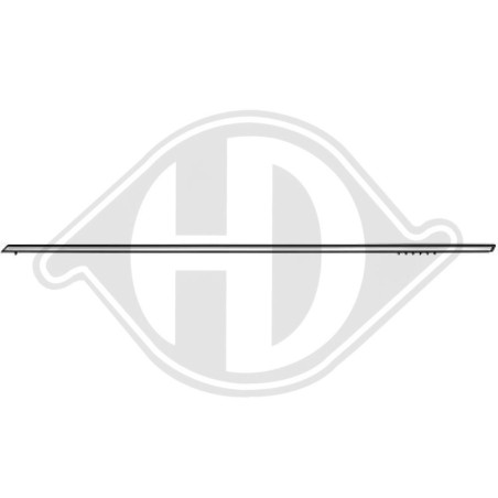 Modanatura decorativa/ protettiva Portiera anteriore Dx Mercedes 200-280E(W123) 76-84 (Cod. D-161103