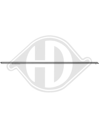 Modanatura decorativa/ protettiva Portiera anteriore Sx Mercedes 200-280E(W123) 76-84 (Cod. D-161103