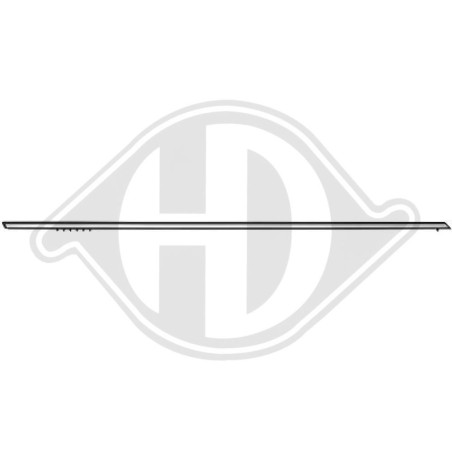 Modanatura decorativa/ protettiva Portiera anteriore Sx Mercedes 200-280E(W123) 76-84 (Cod. D-161103