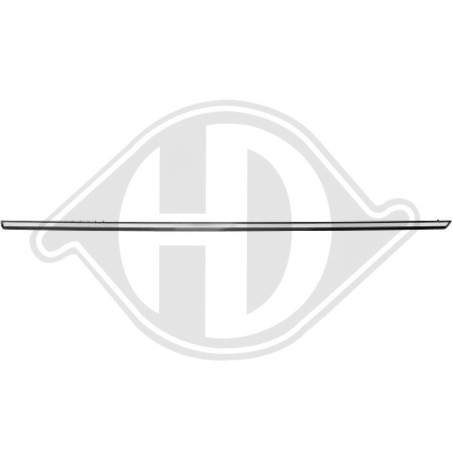 Modanatura decorativa/ protettiva Portiera posteriore Dx Mercedes 200-280E(W123) 76-84 (Cod. D-16110