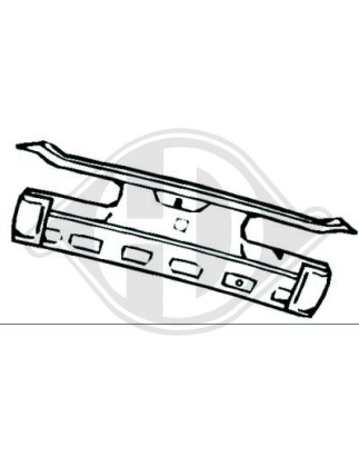 Modanatura decorativa/ protettiva Portiera posteriore Dx Mercedes 200-280E(W123) 76-84 (Cod. D-16110