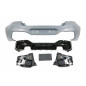 Paraurti Posteriore BMW F20 /F21 LCI 15-18 Look Performance 2 Uscite doppio Nero lucido (Cod. E-TCBF