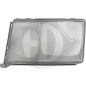 Lente diffusore Faro principale Mercedes 200-300E(W124) 84-97 (Cod. D-1612085)
