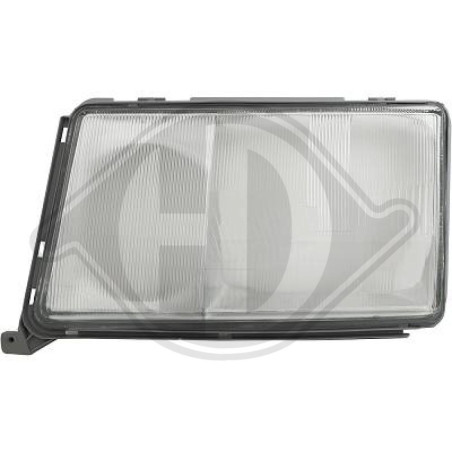 Lente diffusore Faro principale Mercedes 200-300E(W124) 84-97 (Cod. D-1612185)