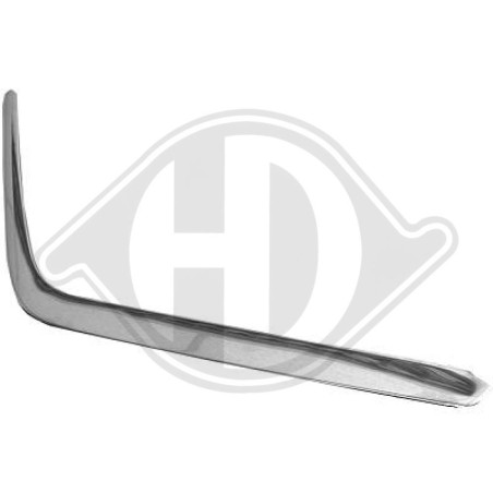 Modanatura decorativa/ protettiva Paraurti Mercedes 200-300E(W124) 85-93 (Cod. D-1613062)