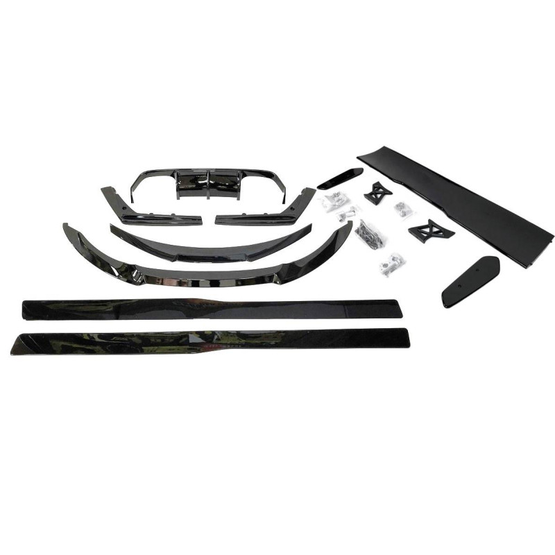 Kit Estetico BMW F82 / F83 M4 Nero lucido Look CS / GTS (Cod. E-TCB4173SP66170)