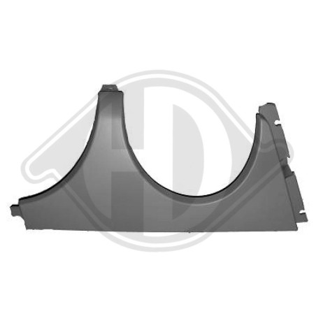 Modanatura faro Mercedes classe E (W210) 95-99 (Cod. D-1614042)