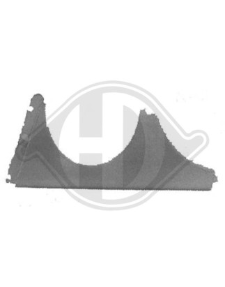 Modanatura faro Mercedes classe E (W210) 95-99 (Cod. D-1614043)