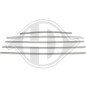 Kit modanature decorative/ protettive Griglia radiatore Mercedes classe E (W210) 95-99 (Cod. D-16140