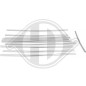 Kit modanature decorative/ protettive Griglia radiatore Mercedes classe E (W210) 95-99 (Cod. D-16140