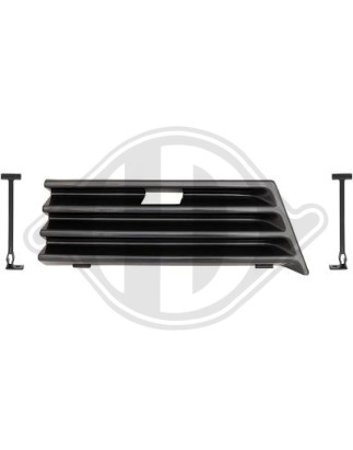 Coperchio gancio traino anteriore Mercedes classe E (W210) 95-99 (Cod. D-1614051)