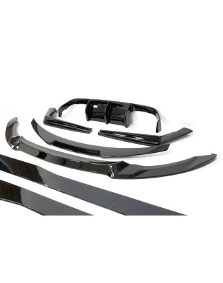 Kit Estetico BMW F82 / F83 M4 Nero lucido Look CS / GTS (Cod. E-TCB4173SP66170)